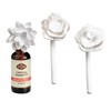 Fabulous Frannie Grapefruit Aromatherapy Ceramic Flower Diffuser with 30ml 100%