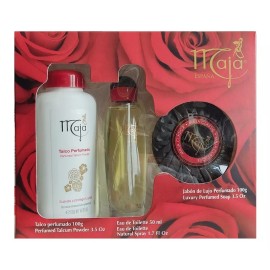 Maja Estuche Talco 100g + Agua De Tocador 50ml + Jabón 100g