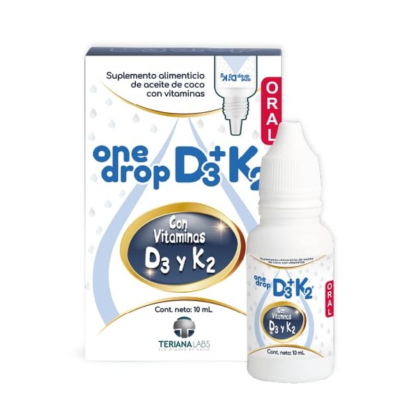 Vitamina ONEDROP D3+K2 frasco con 10 mL