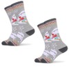 AX Ski Socks, Set of 2, Snowboard Socks, For Kids,