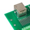 RJ45 Ethernet Connector Breakout Board Dual Network Port Input Screw
