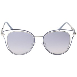 GUESS GF0343 Shiny Light Nickeltin/Gradient Smoke One Size