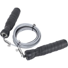 Cuerda ajustable para saltar de peso para estudiantes adultos, rodamiento suave y cuerda de alambre de acero duradera para entrenamientos de fitness