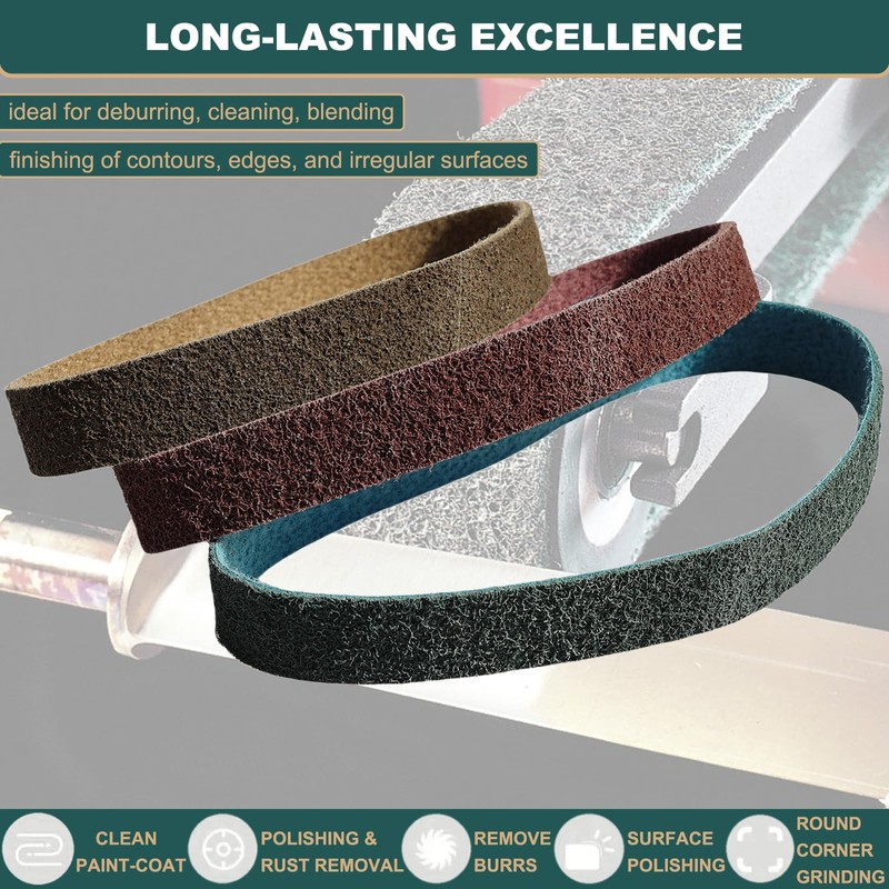 3 Pack 1 X 30 Inch Coarse, Medium, and Fine