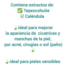 Pomada De Tepezcohuite, Caléndula