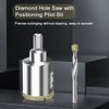 ASNOMY 3-1/4 Inch Diamond Hole Saw with Pilot Drill Bit,