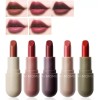 Nuoyatiyu 5pcs Labial En Barra Mate Alta Pigmentación Y Duración