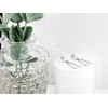 SOFIA MILANI - Women's Earrings 925 Silver - Trapezoid Square
