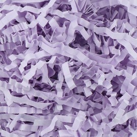 Easter Shred Paper Filler 50g Crinkle Cut Paper for Wrapping & Filling Gift Basket Gift Boxes (Purple)
