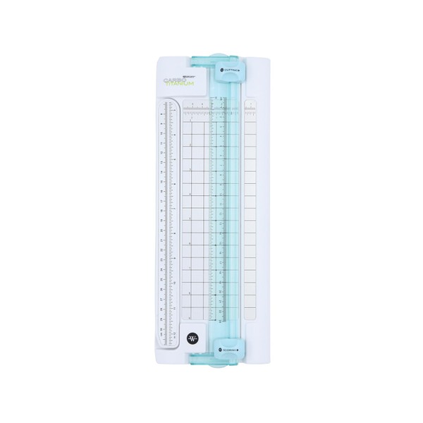 Westcott 9" Carbo Titanium Paper Trimmer, Swing-Out Ruler for Easier