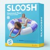 SLOOSH Inflatable Pool Lounger Float with Mesh, 80" x 80"