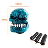 Lunsom Skull Shift Knobs Resin Shifter Head Most Car Transmission