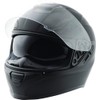 Fly Racing Sentinel Street Helmet (Matte Black, Medium)