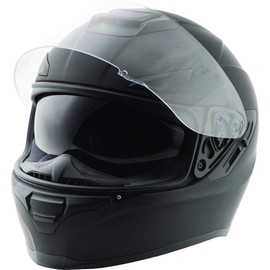 Fly Racing Sentinel Street Helmet (Matte Black, Medium)
