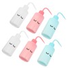 WOONEKY 6Pcs Squeeze Wash Bottle Eyelash Wash Bottle for Tattooing