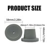 4 Pack Replacement Feet for Shower Chair Bath Seat, 1-1/8"