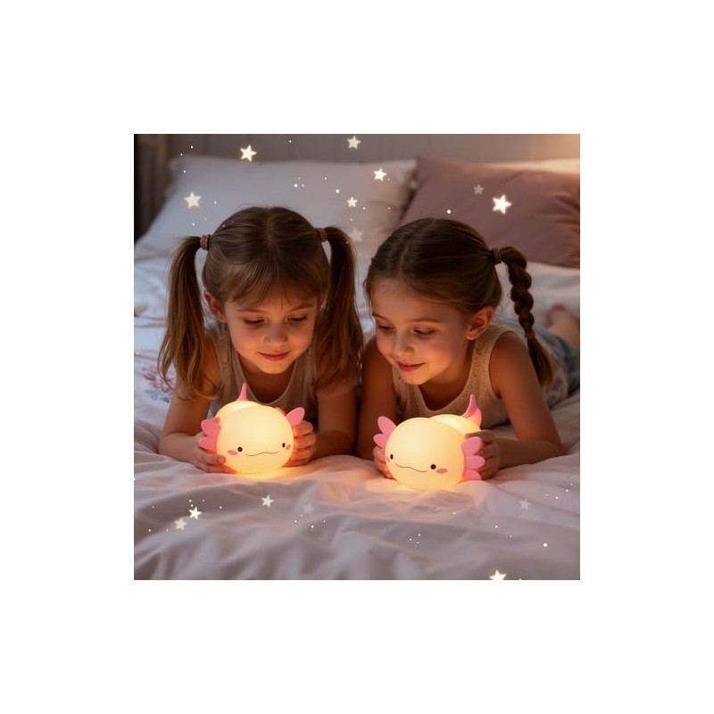 MOYAC Lámpara de Tulipanes de Mesa con 3 Flores, Luz