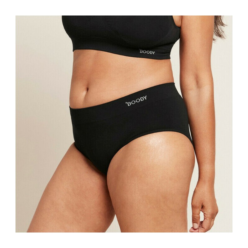 Boody Midi Brief, Light Grey Marl / S