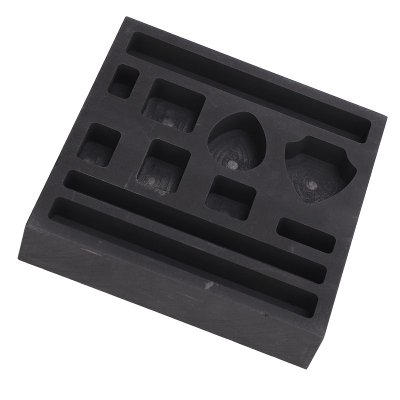 Graphite Ingot Mold for Metal Casting 11 Holes Easy Demoulding
