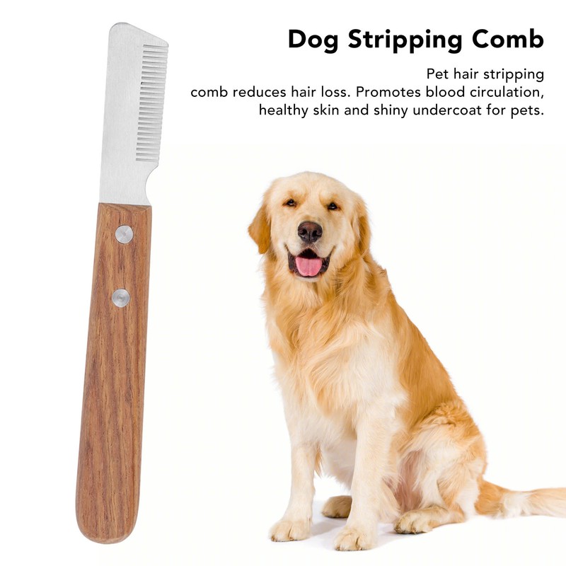 Dog Stripping Comb Knot Removal Painless Safe Cat Grooming Comb