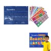 Elementary Weekly Calendar with Weather Pocket Learning Chart for Classroom