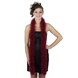 Zucker Marabou Feather Boa - (72 Inch) Lightweight Feather Boas for Party - Mardi Gras Feather Boa, Roaring 20's Costume