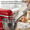 EasyBlend Pouring Chute for KitchenAid Mixer & Flour Funnel for