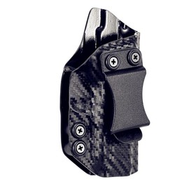 IWB Kydex Concealment Holster for Smith and Wesson S&W CSX 9mm Inside The Waistban Concealed Carry Clip (Carbon Fibre IWB Right Hand)