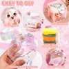 70Pcs Nano Tape Bubble Kit for Kids, DIY Nano Squishy