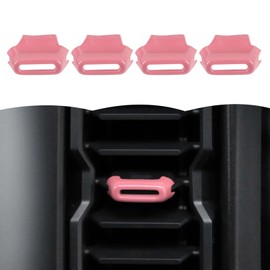 RT-TCZ Center Console Air Conditioner Adjustment Vent Trim Cover Decoration Interior Accessories for Ford Bronco 2021 2022 2023,Pink