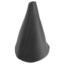 Gear Shift Cover PU Leather Car Gear Stick Cover Soft Car Gear Lever Cover Suitable for Hummer H3 2005-2011 (Black Line), Vehicle Interior