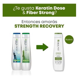 Shampoo Reparador Vegano Strength Recovery 1l | Biolage