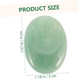 FRCOLOR 4sets Anxiety Relief Stone Mini Scraping Plate Natural Massage Tool 2pcs*4