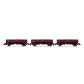 Hornby MHA Ballast Wagon, Three Pack, EWS - Era 9. Wagons & Wagon Packs.