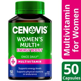 Cenovis Once Daily Women's Multi + Energy Boost 50 Capsules