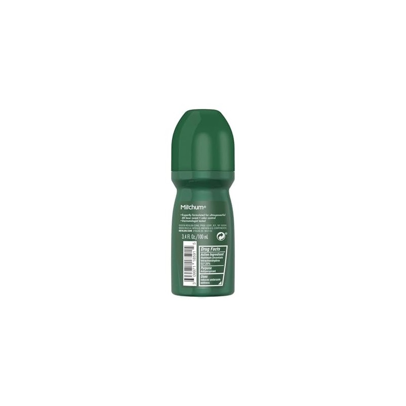 Mitchum Invisible Antitranspirante Desodorante Roll Perfume Onzas Paquete