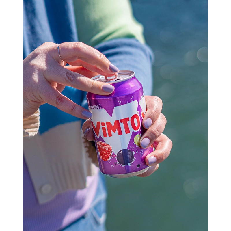 Vimto Fizzy Mixed Fruit Juice Drink, 6 x 330ml