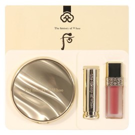 The Whoo Gongjinhyang Mi Luxury Glow Pressed Powder No. 1 Special Set / 더후 공진향 미 럭셔리 글로우 프레스드 파우더 1호 기획세트