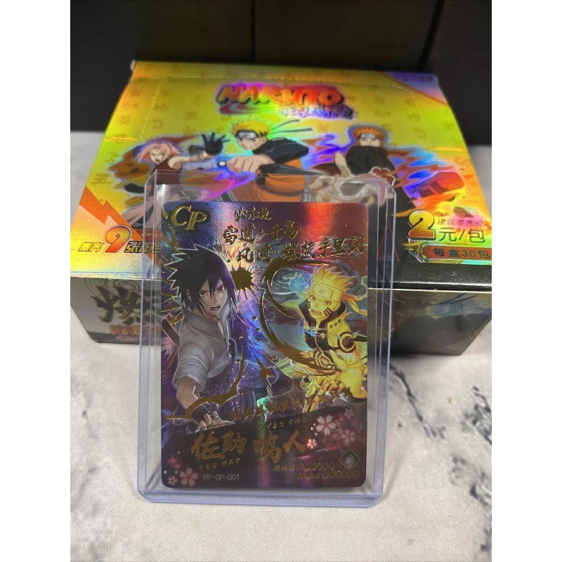 Naruto Trading Collectible Card Game Booster Box CCG TCG Gold