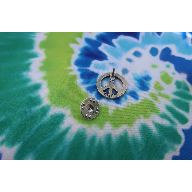 Jim Clift Design Peace Sign Lapel Pin - 1 Count