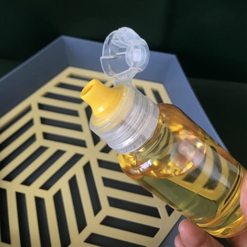 4pcs Mini Honey Squeeze Bottle Refillable Condiment Container Dispenser with