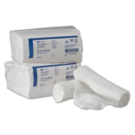 Covidien 441121 Dermacea Gauze Roll, 3-Ply, 6" x 4-1/8 yd. Size (Pack of 48)