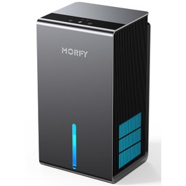 MORFY Dehumidifier, Small Dehumidifier for Bedroom Bathroom RV with Auto Shut Off, Compact Quiet Dehumidifiers for Room Home Closet Laundry Room