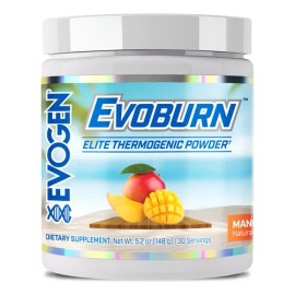 Evogen Evoburn Elite Thermogenic Powder Sabor Mango-30 Srv                                                                                            