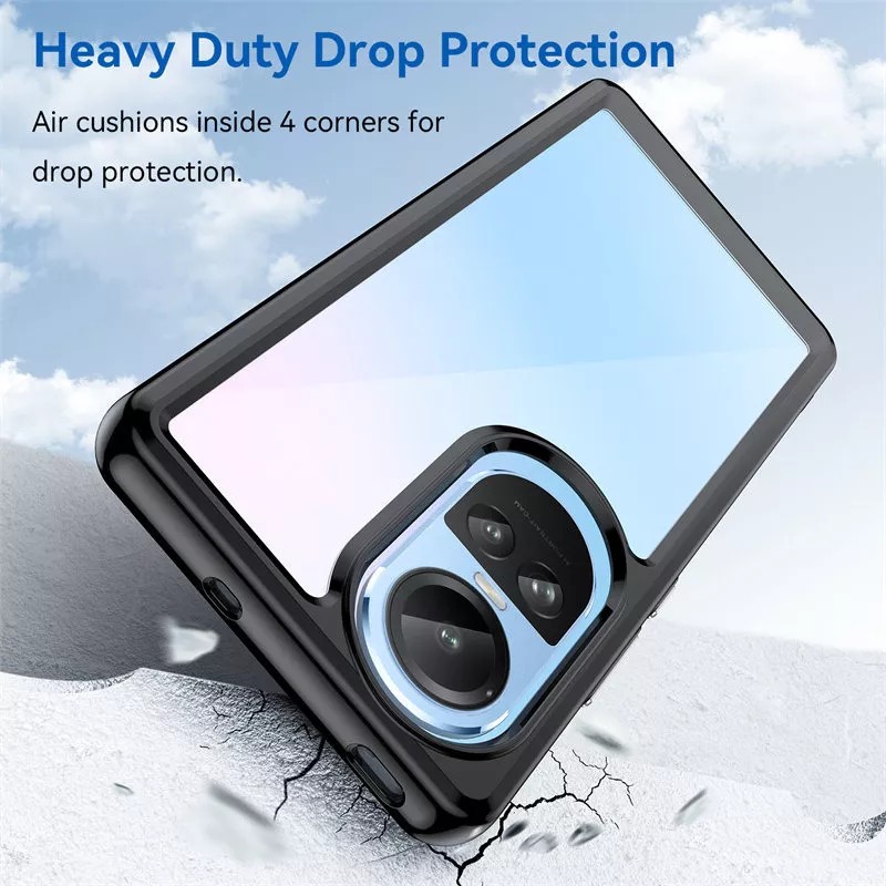 Generic Funda For Oppo Reno 10 Pro Silicona Transparente Piel