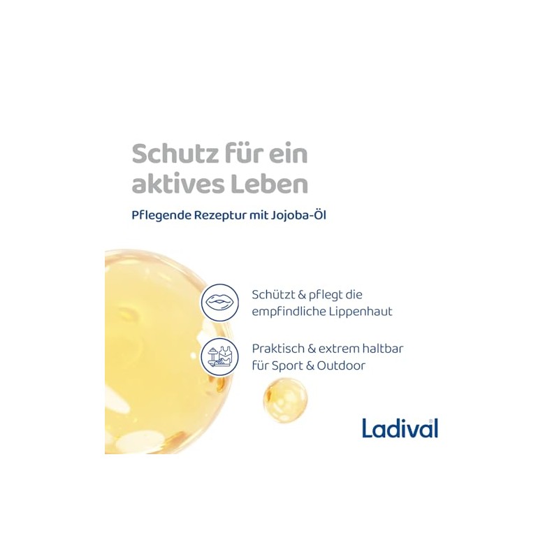 Ladival Active UV Protective Pen Lips SPF 50+: Sun Cream