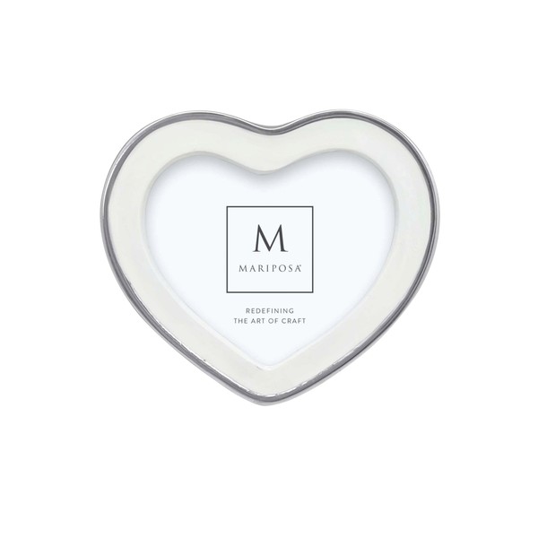 SIGNATURE WHITE HEART FRAME | WHITE | BRILLANTE | FRAMES