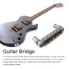 ATIODYUUK Tune-O-Matic Bridge w/Roller Saddles Fits for Epiphone Les Paul,