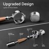 VINATO 51 mm Bottomless Portafilter - Stainless Steel Filter Holder