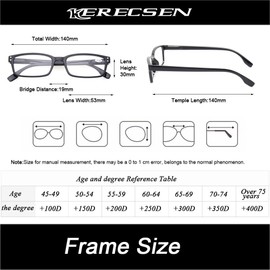 Kerecsen 4 Pack Reading Glasses for Women/Men Spring Hinges Readers Glasses Lightweight Eyeglasses (4 Pack Tortoise, 4.50)